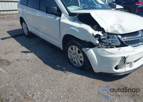 2018 Dodge Journey Se from USA, damaged, VIN 3C4PDCAB2JT495892